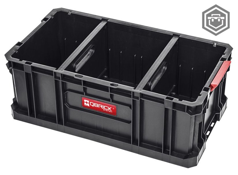 TWO Box 200 (více variant) | Qbrick System - Výbava: 2x přepážka