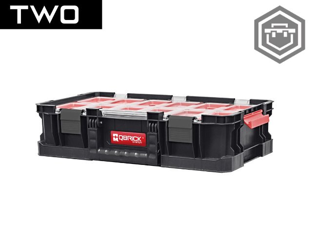Qbrick System TWO ORGANIZER (více variant) - Výbava: Variabilní přepážky