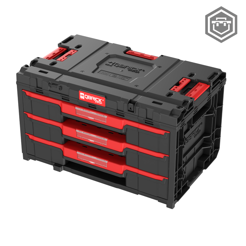 Qbrick System ONE Drawer Toolbox 2.0 (více variant) - Provedení: 2 Toolbox  2.0