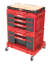 ONE Workshop Drawers Set 5 RED Ultra HD | Qbrick System