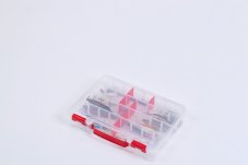 Qbrick Regular Organizer Compact Set 1 čirý/transparentní
