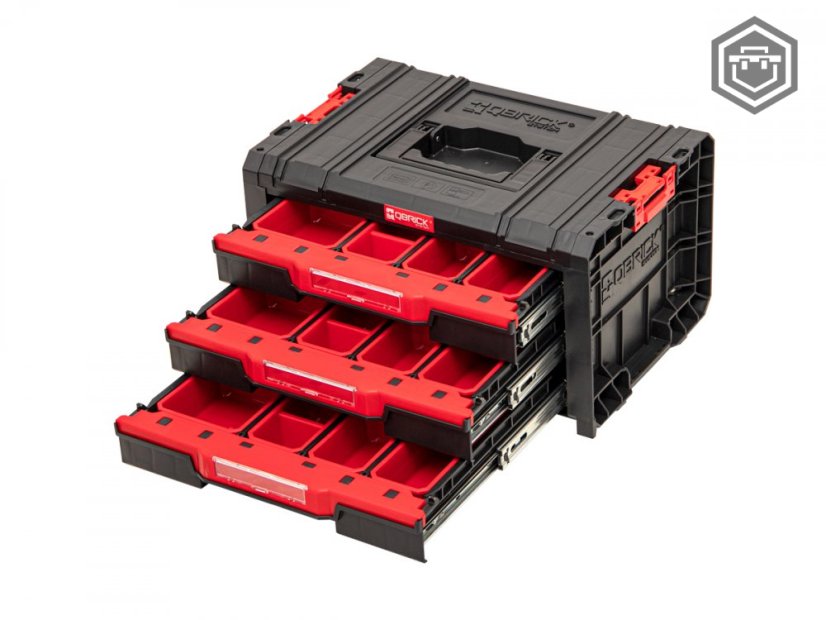 PRO Drawer 3 Toolbox  2.0 | Qbrick System - Provedení: 3 Basic 2.0