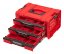 PRO Drawer 3 Toolbox 2.0 RED Ultra HD |Qbrick System
