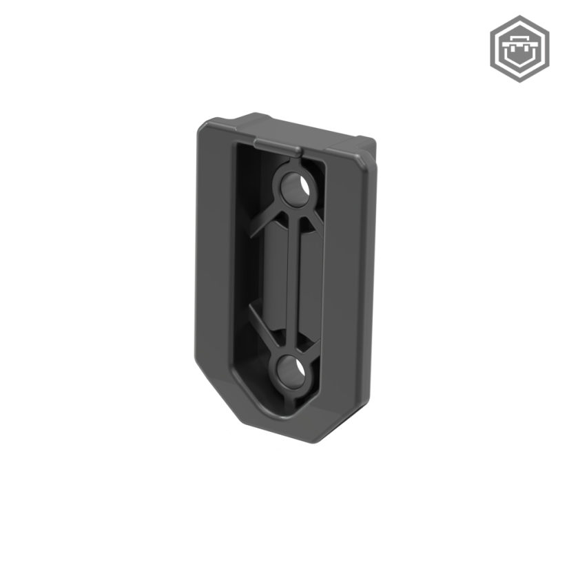 Custom konektory (protikus / Male Parts) | Qbrick System - Sestava: 4 kusy