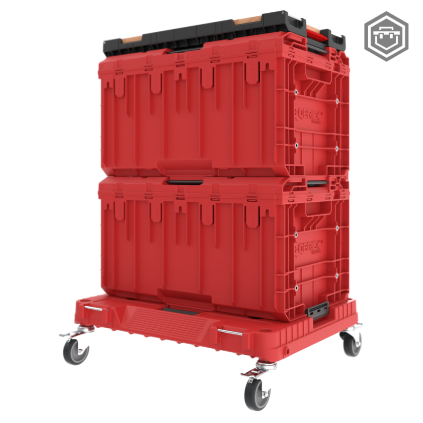 ONE Workshop Drawers Set 5 RED Ultra HD | Qbrick System