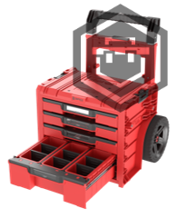 PRO Cart 2.0 Plus Drawer RED Ultra HD  (2, 3, 3v2, 4, 5) | Qbrick System - Provedení: Drawer 3