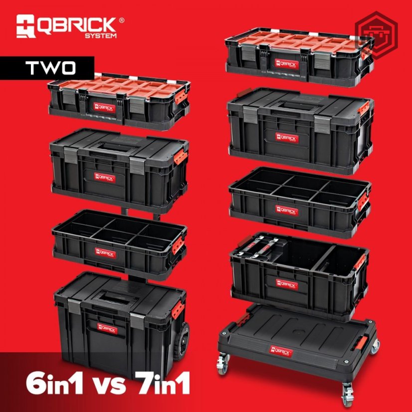 TWO TOOLBOX (více kombinací) | Qbrick System