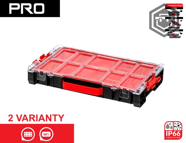 Qbrick System PRO Organizer 100 (více variant) - Výbava: Kontejnery
