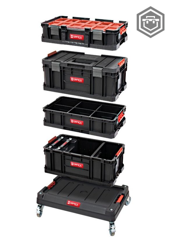 Qbrick System TWO ORGANIZER (více variant) - Výbava: Variabilní přepážky