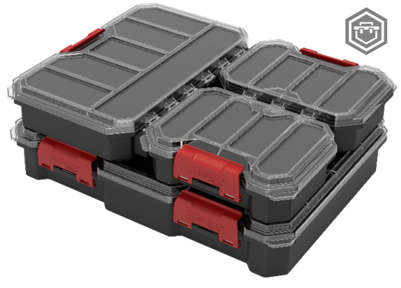 Qbrick Regular Organizer Compact Set 1