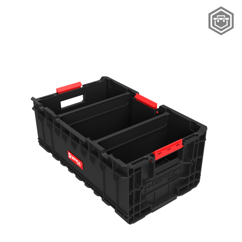 ONE BOX 2.0 (více variant) | Qbrick System - Výbava: 2x přepážka
