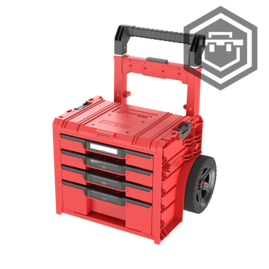 PRO Cart 2.0 Plus Drawer RED Ultra HD  (2, 3, 3v2, 4, 5) | Qbrick System - Provedení: Drawer 3