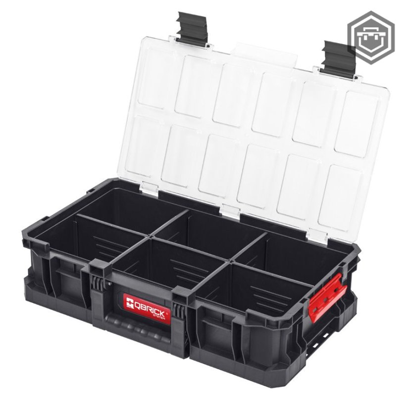 Qbrick System TWO ORGANIZER (více variant) - Výbava: Variabilní přepážky
