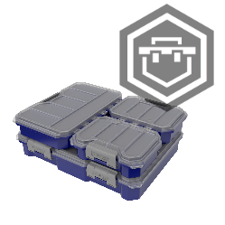 Qbrick Regular Organizer Compact Set 1 - Barva: Černá