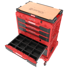 ONE Workshop Drawers Set 5 RED Ultra HD | Qbrick System