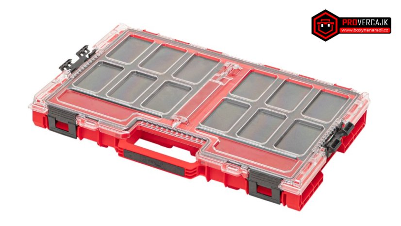 Qbrick System ONE Organizer L MFI 2.0 Red pěnová výplň