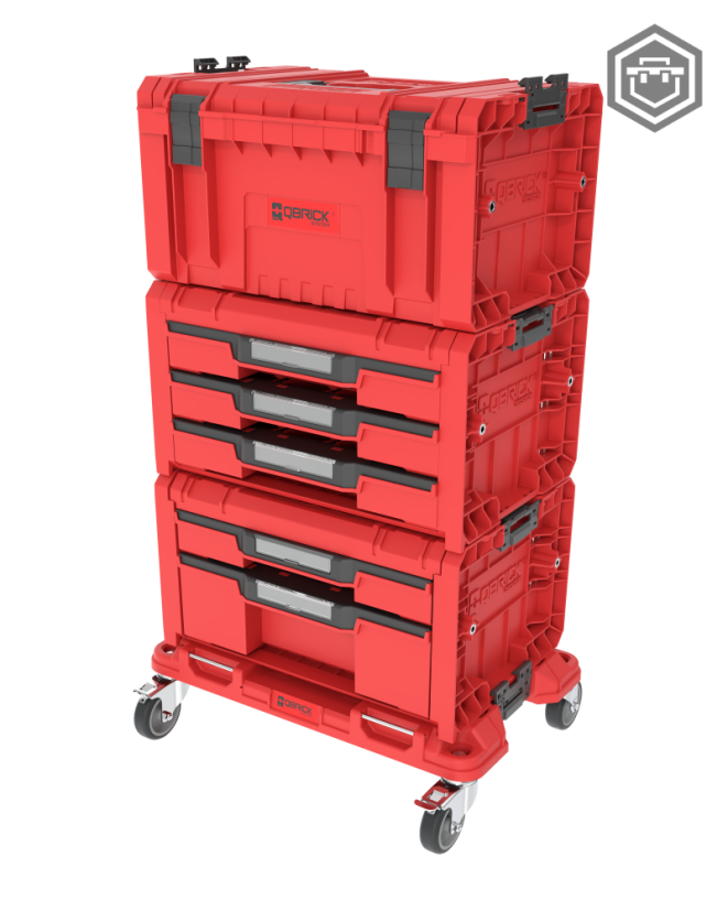 PRO DRAWER Workshop Set 4  2.0 RED Ultra HD | Qbrick System