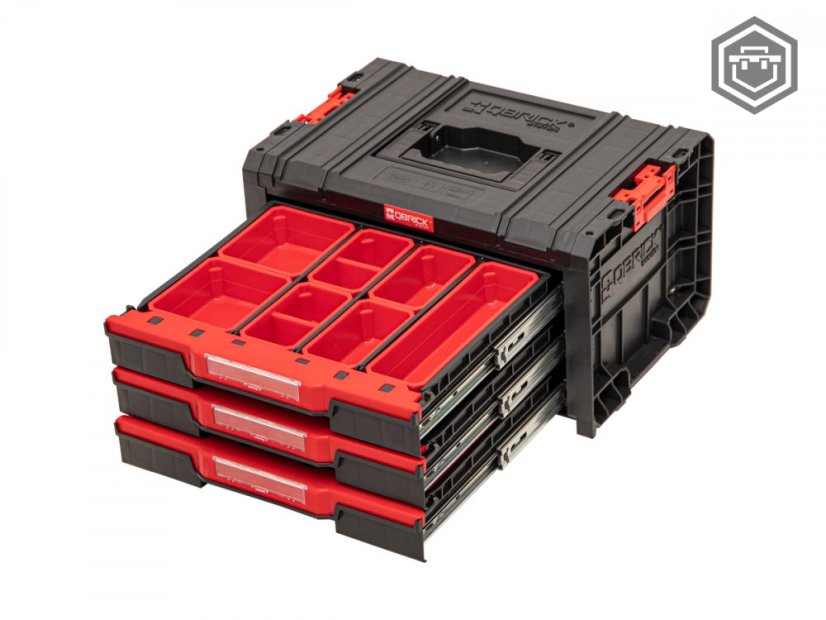 PRO Drawer 3 Toolbox  2.0 | Qbrick System - Provedení: 3 Basic 2.0