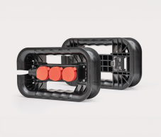 Qbrick System Cable Winder+ Navíječ kabelů se zásuvkovou lištou