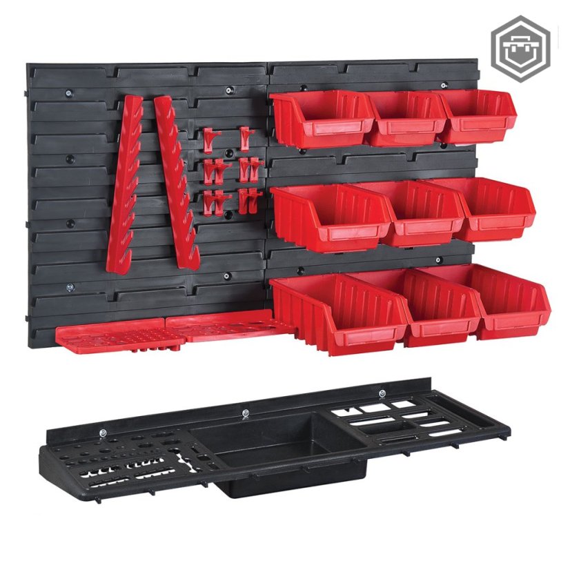 Fixing Wall Medium nástěnný regál s boxy