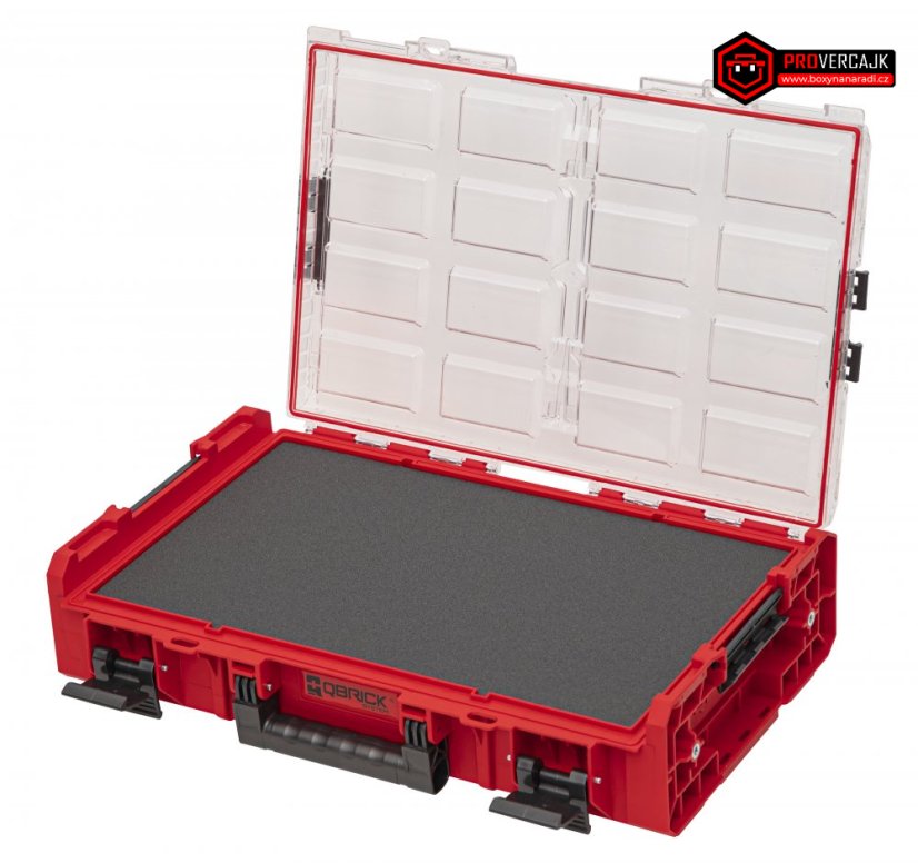 Qbrick Systém ONE RED Organizer XL 2.0 ( více variant ) - Výbava: MFI - pěnová deska (vícevrstvá)
