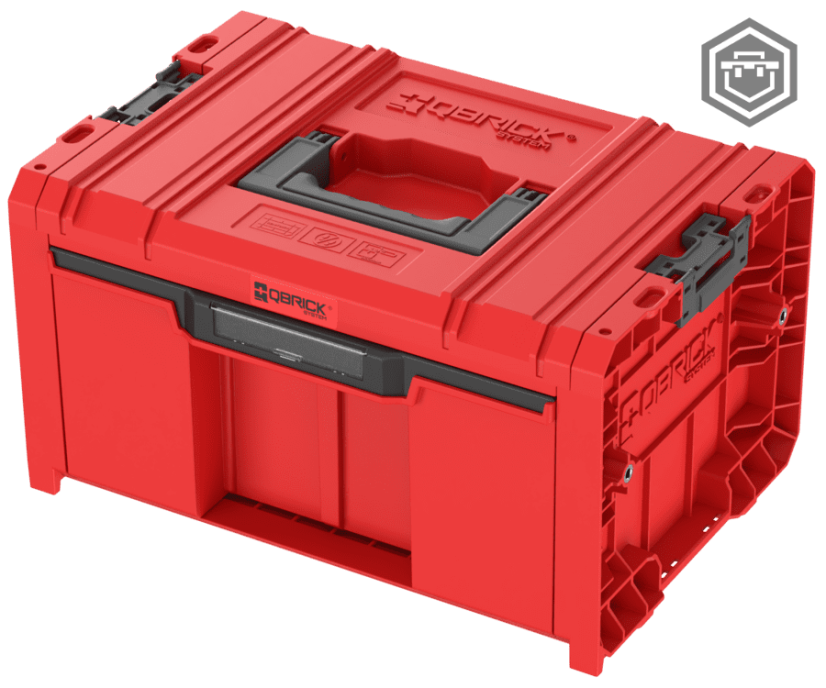 PRO Drawer 1 Toolbox 2.0 RED Ultra HD | Qbrick System