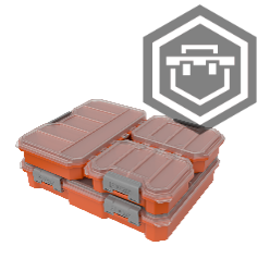 Qbrick Regular Organizer Compact Set 1 - Barva: Černá