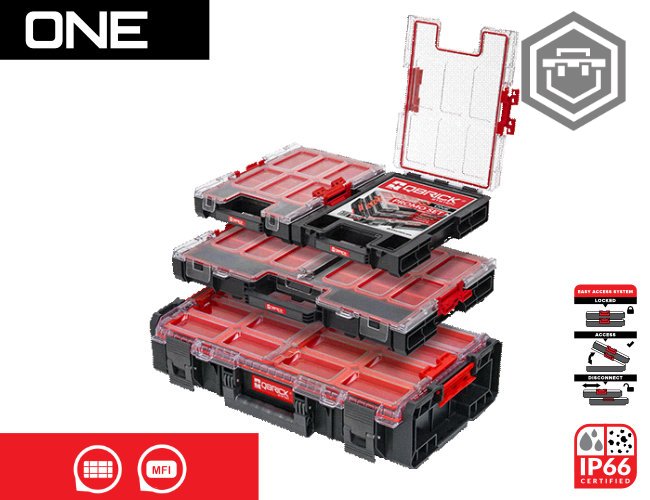 ONE Organizer M 2.0 | Qbrick System - Výbava: Kontejnery