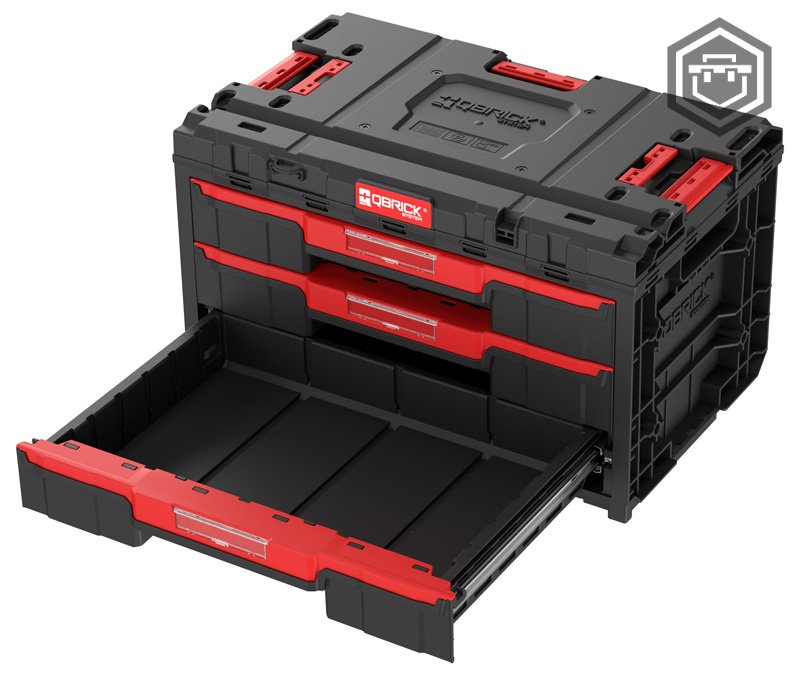 Qbrick System ONE Drawer Toolbox 2.0 (více variant) - Provedení: 2 Toolbox  2.0