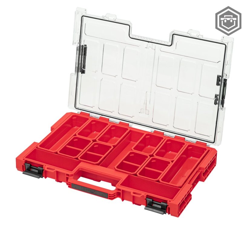 ONE Organizer L 2.0 RED | Qbrick System - Výbava: Kontejnery