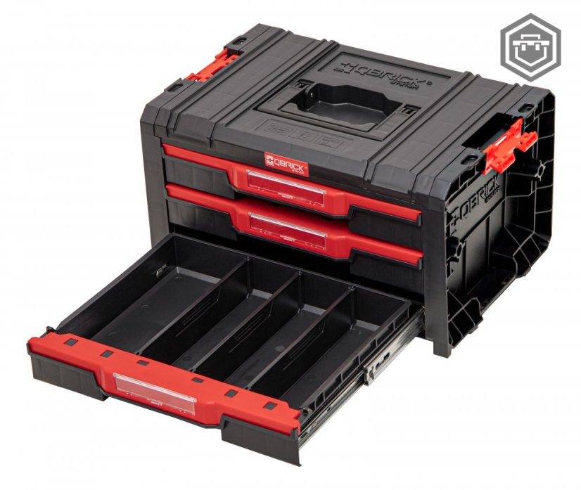 PRO Drawer 3 Toolbox  2.0 | Qbrick System - Provedení: 3 Basic 2.0