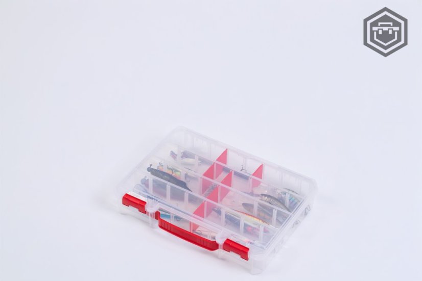 Qbrick Regular Organizer Compact Set 1 čirý/transparentní
