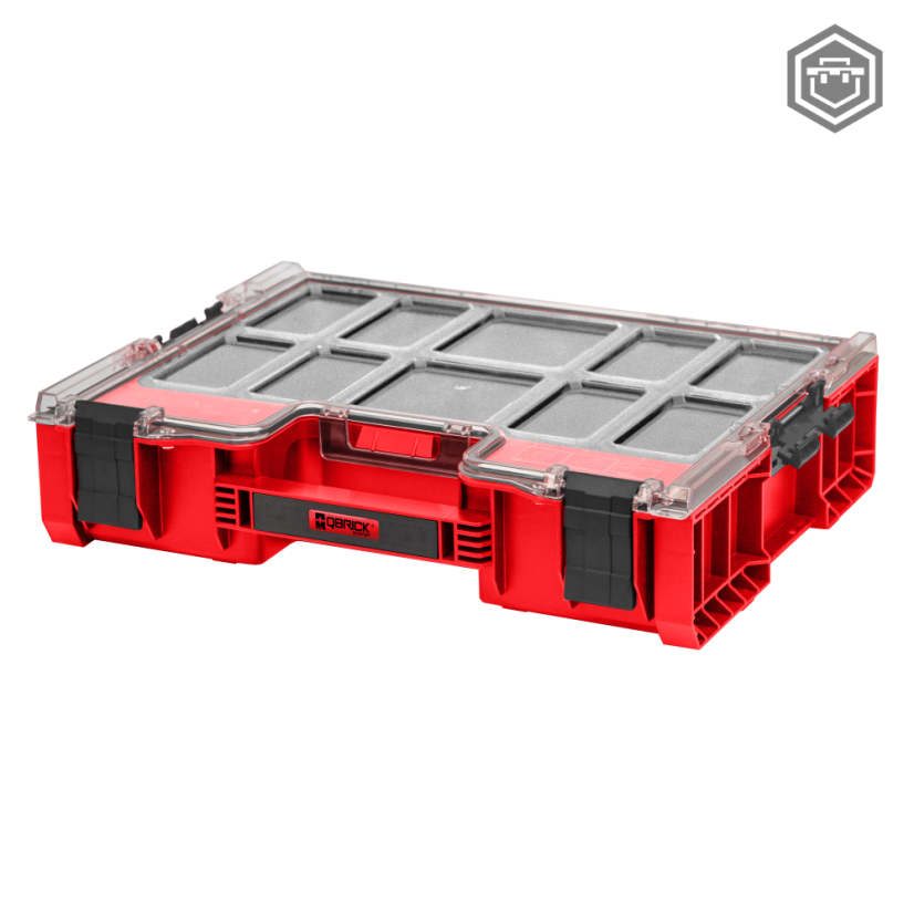 Qbrick System PRO RED Organizer 300 (více variant) - Výbava: MFI - pěnová výplň (vícevrstvá)