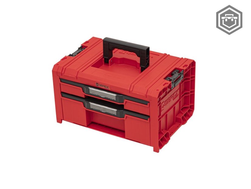 PRO Drawer 2 Toolbox 2.0 RED Ultra HD | Qbrick System - Provedení: 2 Expert