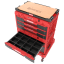 ONE Workshop Drawers Set 5 RED Ultra HD | Qbrick System