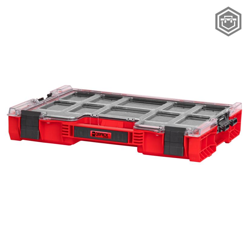 PRO Organizer 200 RED Ultra HD (více variant) | Qbrick System - Výbava: Kontejnery