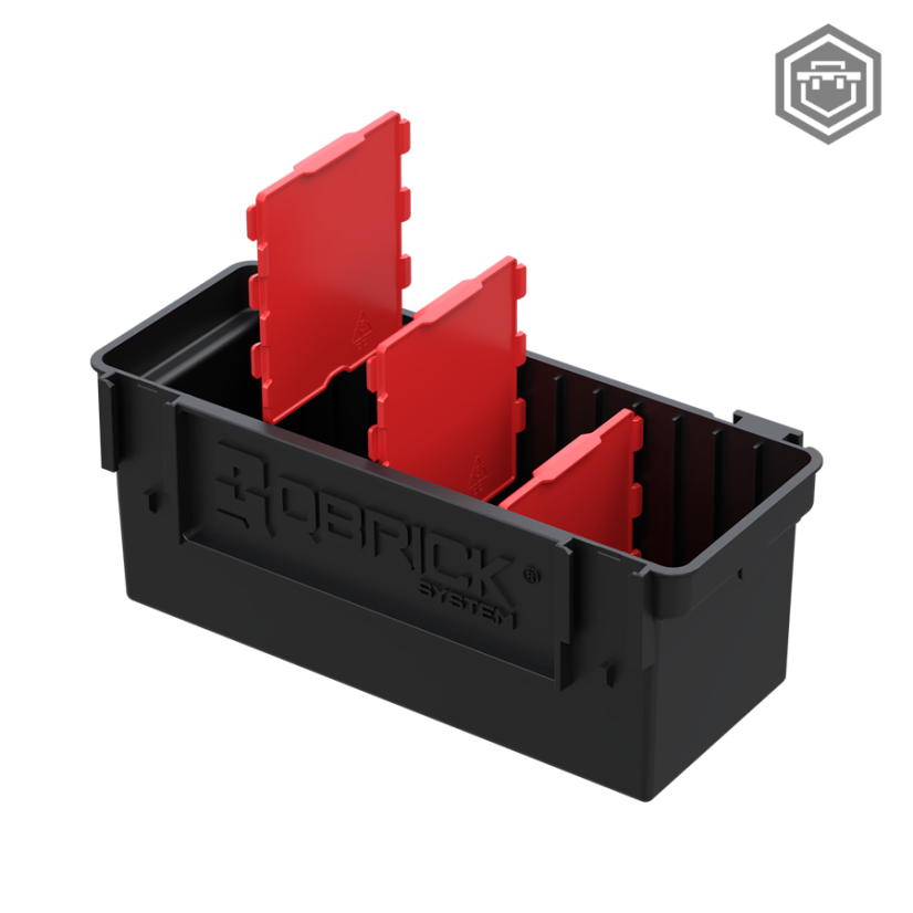 Hluboký kontejner Custom Deep Modular Bin Set | Qbrick System