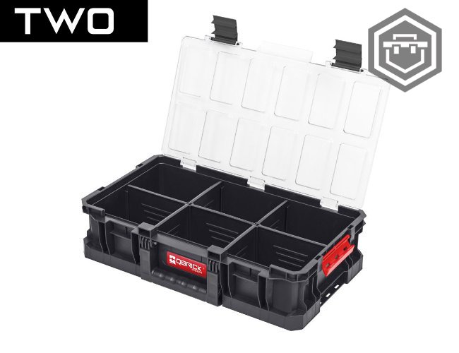 Qbrick System TWO ORGANIZER (více variant) - Výbava: Variabilní přepážky