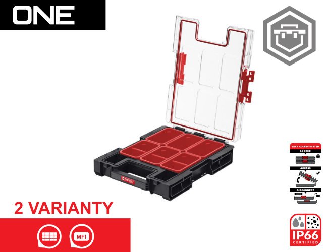 ONE Organizer M 2.0 | Qbrick System - Výbava: Kontejnery
