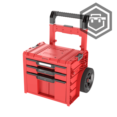 PRO Cart 2.0 Plus Drawer RED Ultra HD  (2, 3, 3v2, 4, 5) | Qbrick System - Provedení: Drawer 3