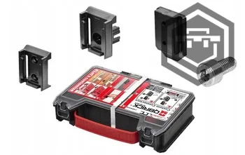 Custom konektory Set 1 | Qbrick System - Sestava: Komplet v organizéru