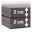 ONE Organizer L 2.0 MFI pěnová výplň | Qbrick System - Výbava: MFI - pěnová výplň 2.0 (nové zavírání)