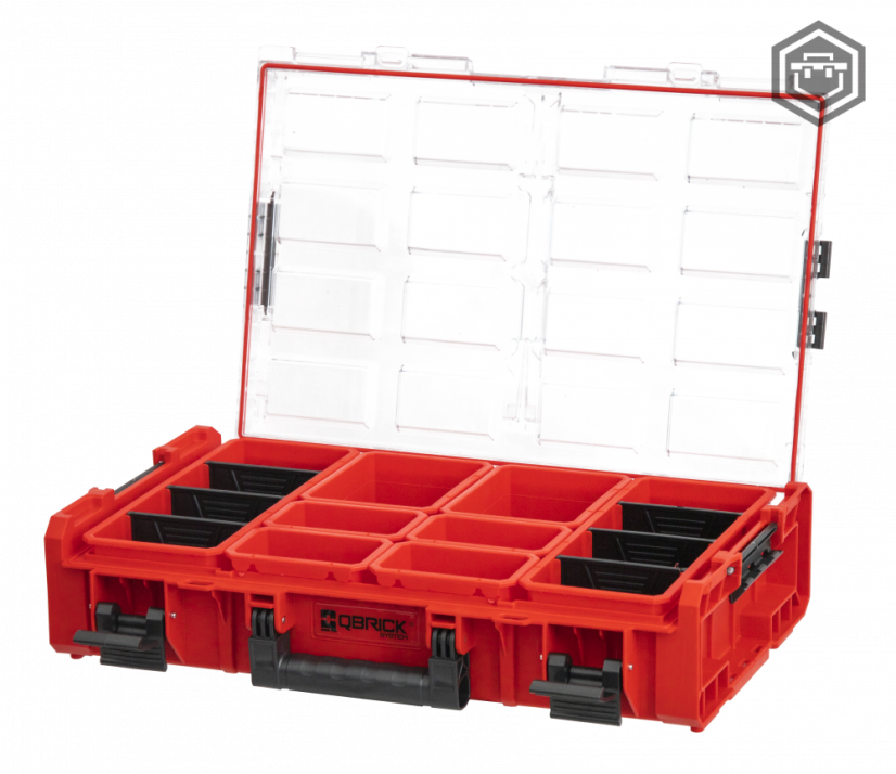 ONE Organizer XL RED Ultra HD (více variant) | Qbrick System - Výbava: Kontejnery