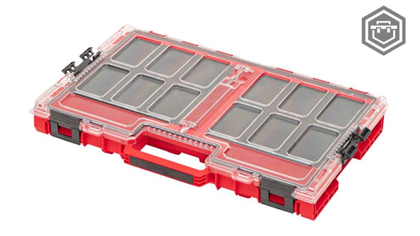 ONE Organizer L MFI 2.0 RED pěnová výplň | Qbrick System - Výbava: MFI - pěnová výplň 2.0 (nové zavírání)