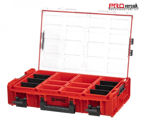Qbrick ONE RED Organizer XL (více variant) - Výbava: 4ks LONG