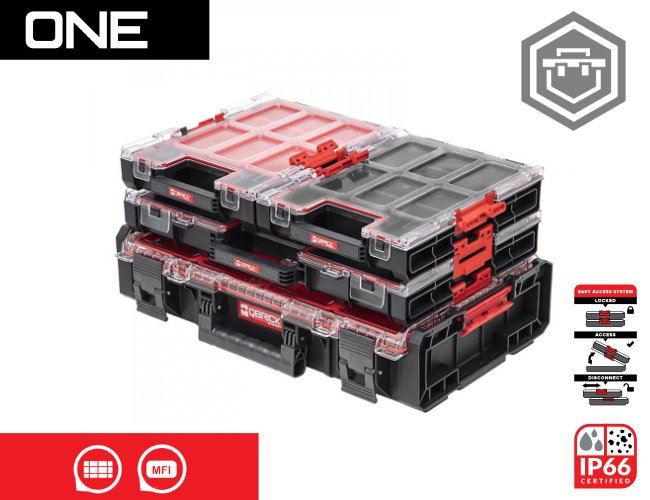 ONE Organizer M 2.0 | Qbrick System - Výbava: Kontejnery