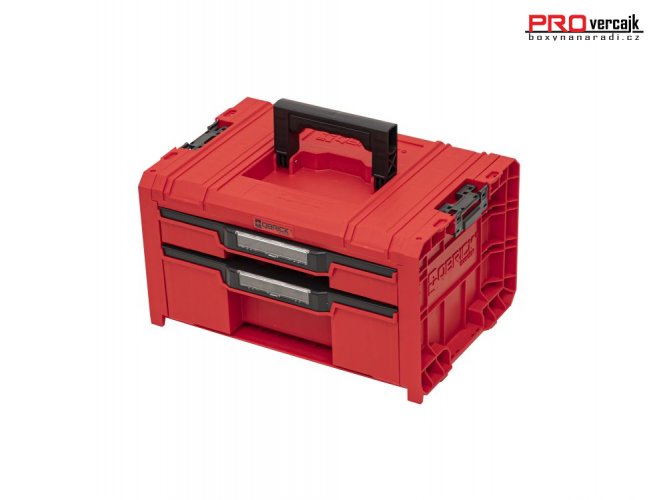 Qbrick PRO RED Drawer Toolbox (více provedení) - Provedení: 2 Expert