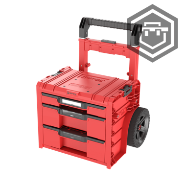 PRO Cart 2.0 Plus Drawer RED Ultra HD  (2, 3, 3v2, 4, 5) | Qbrick System - Provedení: Drawer 2