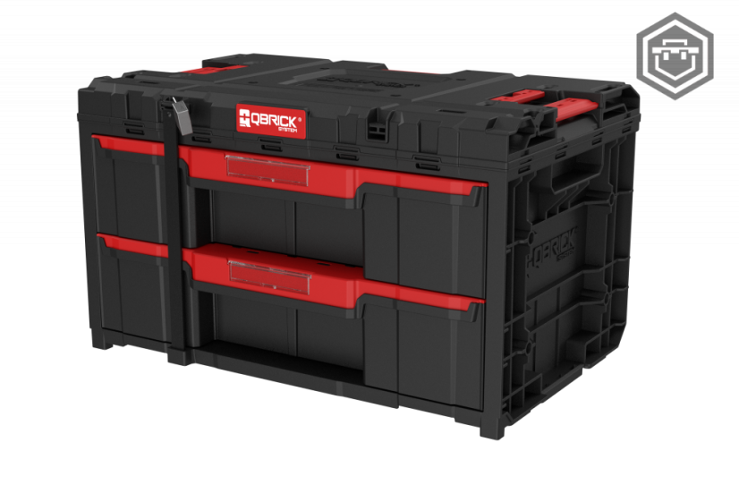 Qbrick System ONE Drawer Toolbox 2.0 (více variant) - Provedení: 2 Toolbox  2.0