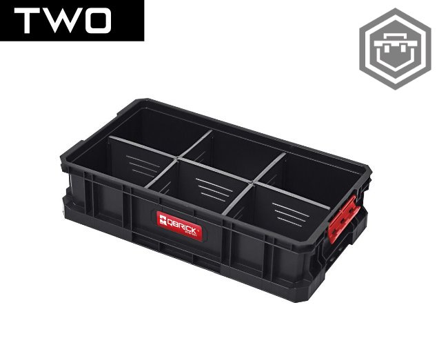 Qbrick System TWO Box 100 (více variant) - Výbava: Variabilní přepážky